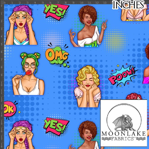 Pop art ladies - ladies, 100%