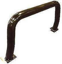 Black A Bar Nudge Bumper for Land Rover Defender 90 110 83-16 models non aircon