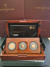2014 the Sovereign Gold Proof Three-Coin Set - Royal Mint
