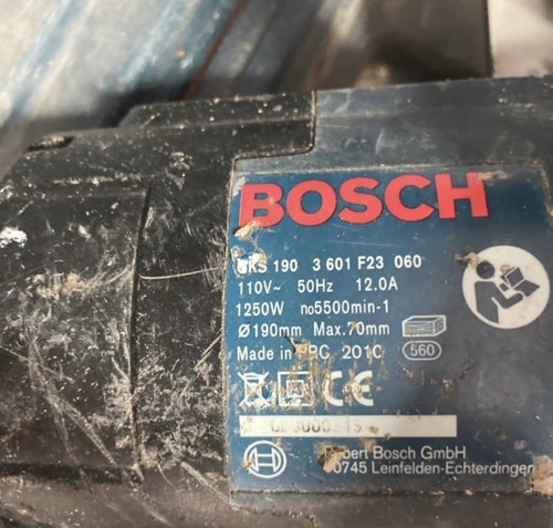 Bosch gks 190 1400w 190mm - bosch,