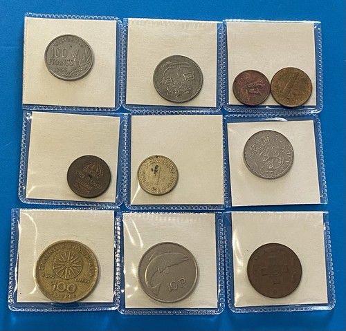 Various world coins - coins, (1)