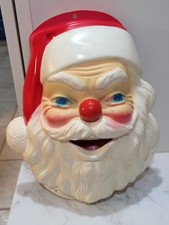 Santa Head Blow Mold Vintage 1960s Wall Decor Not Working Empire?  Unsure