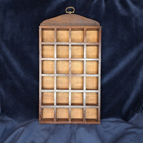 Vintage wooden display rack
