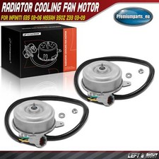 2x Radiator Cooling Fan Motor