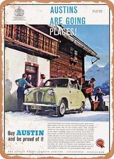 METAL SIGN - 1957 Austin A.35
