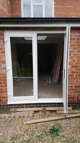 White upvc french door brand - upvc,