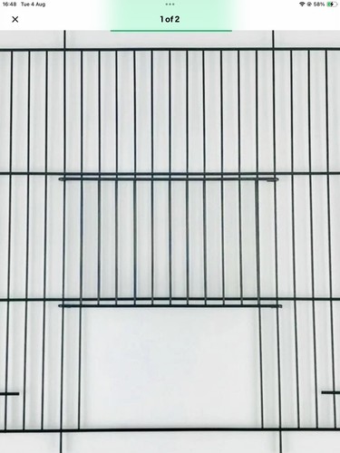 Canary cage fronts - cage, 18"