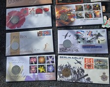 Joblot Of Coins And Stamps
