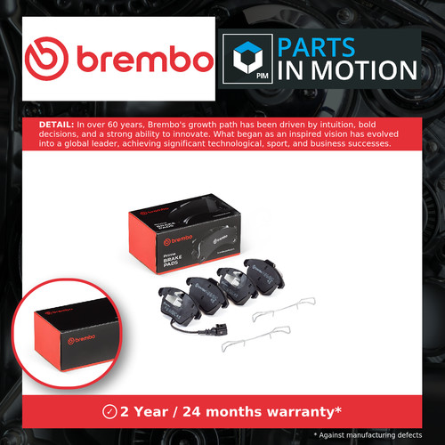 Brake pads set - pads, p85075
