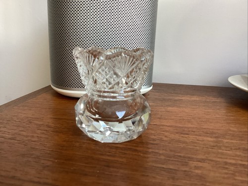 Vintage lead crystal glass - vintage,