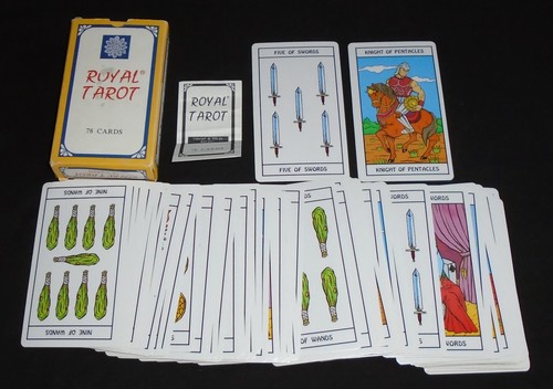 Vintage royal tarot fortune - royal,