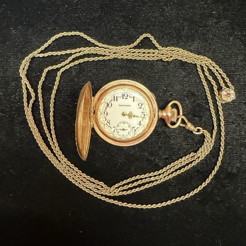 Antique 1890s waltham - 1890s, 7j