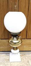 Vintage TALL Duplex Oil Lamp