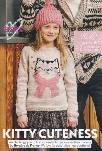 Kids cute cat jumper - cat,
