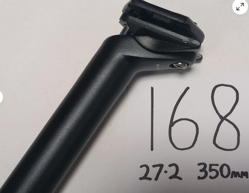 Bicycle seat post - 27.2, 350mm