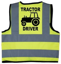Tractor Driver Hi Vis Safety