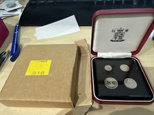 Elizabeth II. Proof Maundy Set, 1998. In Royal Mint Box Of Issue. (22386)