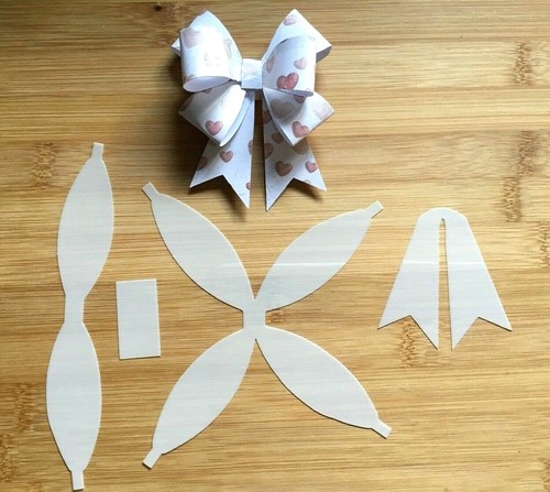 Hair gift wrap bow - hair,