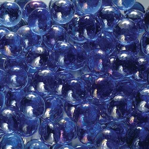 Glass nuggets stones beads - glass,