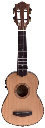 Aloha solid cedar top acoustic - solid,