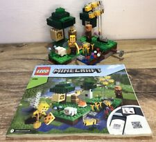 Lego Complete Set 21165 The Bee Farm Minecraft With Instructions 100% Complete