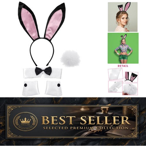 Pcs bunny ears - ears, set