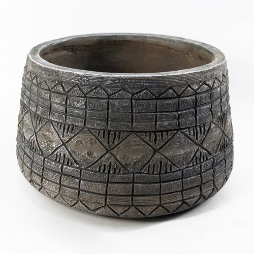 Cement plant pot - plant,