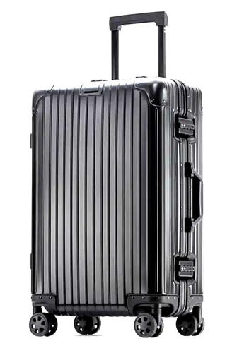 New aluminium black carry - new,
