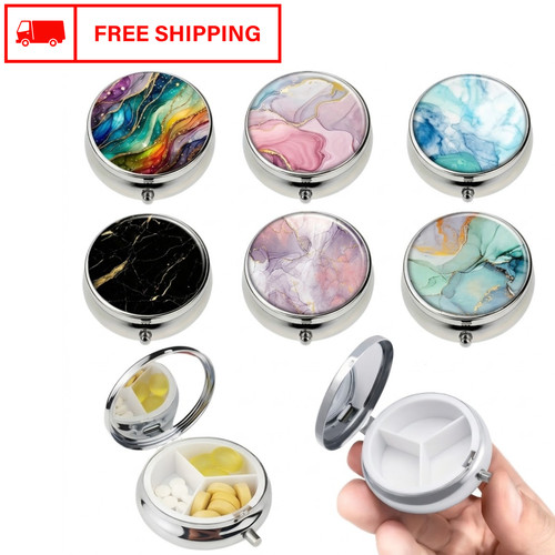 Portable pill case - portable,