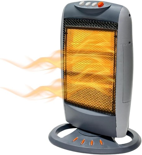 Halogen heater 1200w portable - heater,