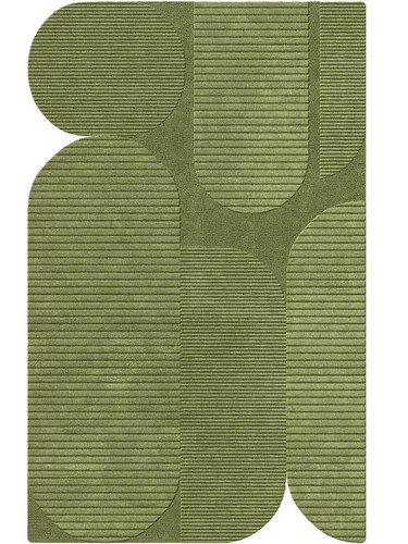 Silhouette hand tufted wool - hand,