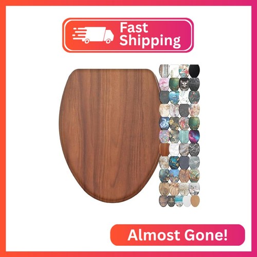 Sanilo wooden toilet seat - wooden, with
