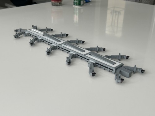 400 scale model airport - 1:400,