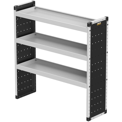 Van racking straight - 3, shelves