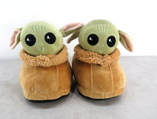 Baby Yoda Unisex Plush Warm Slippers One Size (3-8)