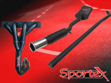 Sportex Ford Fiesta 4 branch manifold & system 1.6 XR2 CVH mk2 1984-1989 