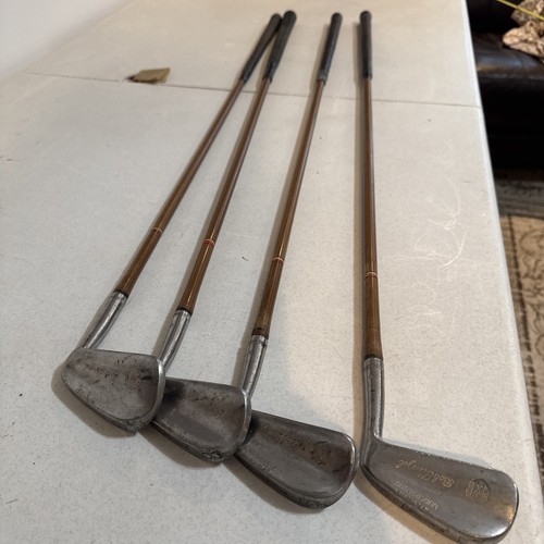 Vintage hickory golf clubs - hickory,
