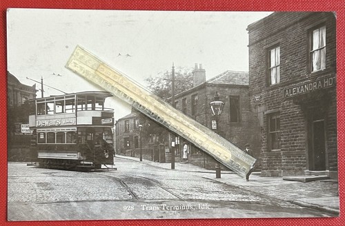 Idle tram terminus - idle, s