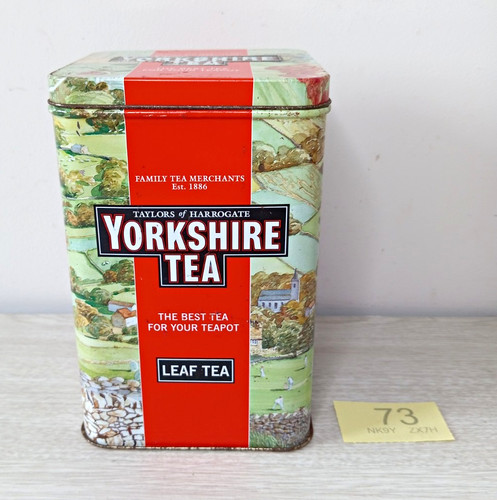 Yorkshire tea tin leaf - yorkshire,