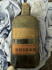 Antique Bottle Of Poison