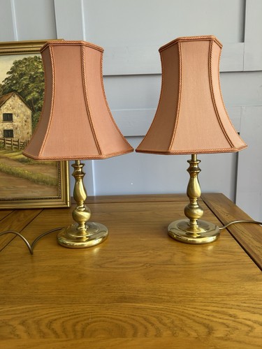 Vintage solid brass table - solid,