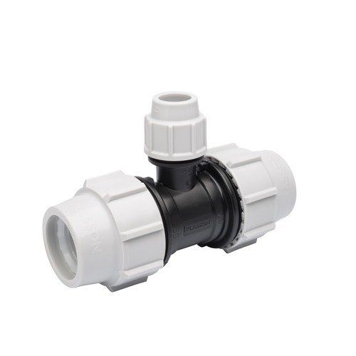 Plasson reducing tee mdpe - reducing,
