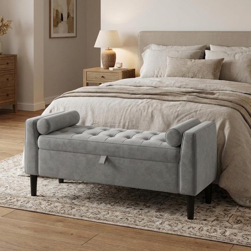 5in upholstered storage - 46.5in,