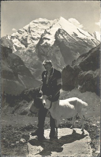1939 swiss alps rppc - 1939,