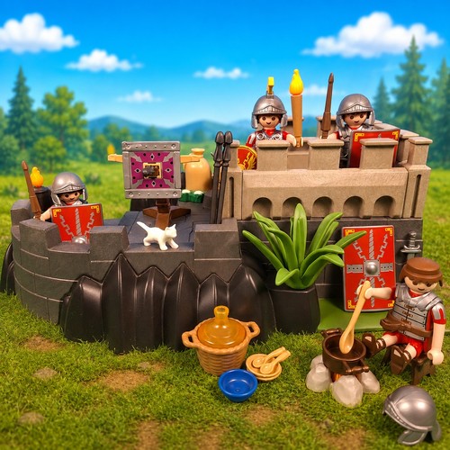 Playmobil roman frontier - roman,