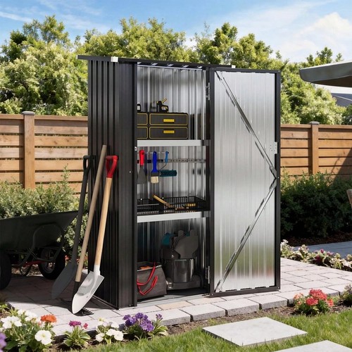 Metal storage shed lockable - metal,