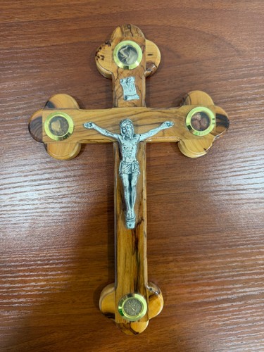 Olive wood inch cross - inch,