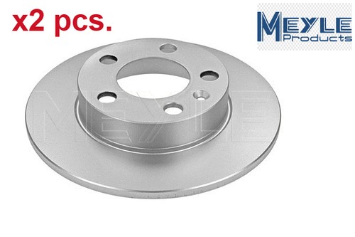Pcs rear brake - disc, set