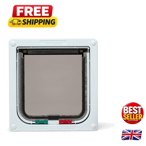 Way lock cat flap - 4-way,