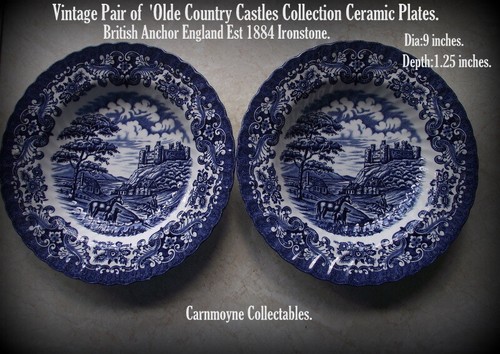 Pair vintage olde country - vintage,